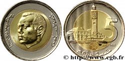 MAROC 5 Dirhams roi Mohammed VI / mosquée Hassan II AH 1432 2011  SPL 