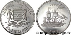 SOMALIA 25 Shillings Voiliers historiques : emblème / le HMS Beagle  2008  MS 