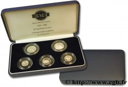 BERMUDES Série Proof 5 monnaies - 25e anniversaire du monnayage décimal 1995 Royal Mint FDC 