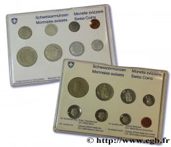 SUISSE Série FDC 8 Monnaies 1979 