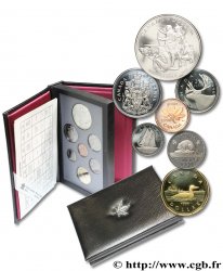 CANADA Série Proof 7 monnaies 1990  FDC 