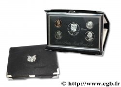 STATI UNITI D&nbsp;AMERICA Série Premier Silver Proof Set 1 & 5 Cents, 1 Dime, 1 Quater et Half Dollar 1995 S- San Francisco FDC 