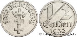 DANZIG (Free City of) 1/2 Gulden 1932 