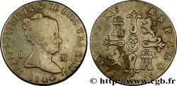ESPAGNE 8 Maravedis Isabelle  1844 Jubia