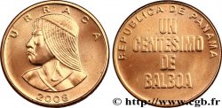 PANAMá 1 Centesimo Cacique indien Urraca 2008  SC 