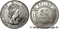 BELIZE 50 Cents reine Elizabeth II 2010 