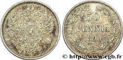FINLANDIA 50 Pennia aigle bicéphale 1890 Helsinki SPL 