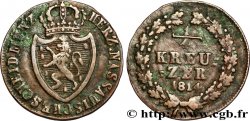 ALLEMAGNE - NASSAU 1/4 Kreuzer Grand-Duché de Nassau 1814 