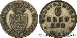 ALLEMAGNE - HESSE 6 Kreuzer Hesse-Darmstadt 1834 