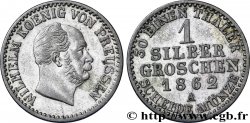 ALLEMAGNE - PRUSSE 1 Silbergroschen Royaume de Prusse Guillaume  1862 Berlin