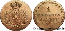 ALEMANIA - PRUSIA 1 Groschen Prusse Est et Ouest 1810 Berlin