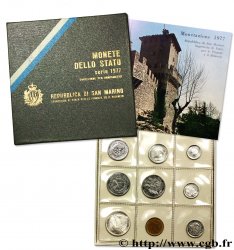 SAN MARINO Série FDC 8 Monnaies 1977 Rome