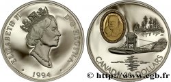 CANADá
 20 Dollars proof Elisabeth II / Hydravion Curtis HS-2L médaillon représentant Steward Graham 1994 