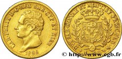 ITALIE - ROYAUME DE SARDAIGNE 20 Lire Charles Félix 1828 Turin TTB 