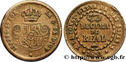 ESPAGNE 1/10 Real Isabelle II  1851 Ségovie