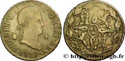 ESPAGNE 4 Maravedis Ferdinand VII 1819 Ségovie TB+ 