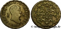 ESPAGNE 8 Maravedis Ferdinand VII 1815 Jubia