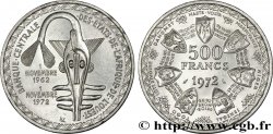 ÉTATS DE L&nbsp;AFRIQUE DE L&nbsp;OUEST (BCEAO) 500 Francs BCEAO 1972 Paris
