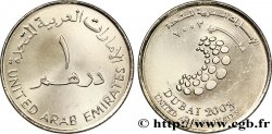 ÉMIRATS ARABES UNIS 1 Dirham sommet de la Banque Mondiale et du Fonds Monétaire International à Dubaï 2003  SPL 