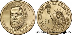 ÉTATS-UNIS D AMÉRIQUE 1 Dollar Présidentiel Benjamin Harrison type tranche A 2012 Philadelphie