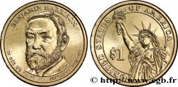 ÉTATS-UNIS D AMÉRIQUE 1 Dollar Présidentiel Benjamin Harrison type tranche B 2012 Denver