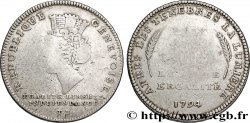 SWITZERLAND - REPUBLIC OF GENEVA 1 Genevoise (10 Décimes) - République de Genève 1794  F 