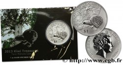 NUEVA ZELANDA
 1 Dollar PROOF Elisabeth II / Kiwi et Tane Mahuta 2013 Mayer Mint