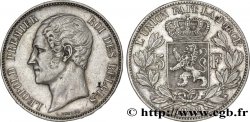BELGIUM 5 Francs Léopold Ier 1852 Bruxelles