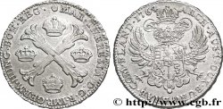 BELGIQUE - PAYS-BAS AUTRICHIENS 1 Kronenthaler Pays-Bas Autrichiens frappe au nom de Marie-Thérèse / croix de St André aux trois couronnes 1764 Bruxelles
