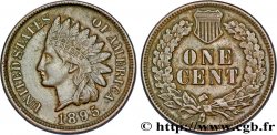 UNITED STATES OF AMERICA 1 Cent tête d’indien, 3e type 1895 Philadelphie AU 