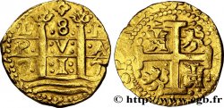 PERú 8 Escudos OR Philippe V 1717 Lima MBC 