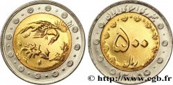 IRAN 500 Rials oiseau mythologique et fleur SH1385 2008 Téhéran