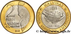 ARGENTINA 2 Pesos 30e anniversaire de la guerre des Malouines 2012 