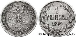 FINLANDIA 1 Markka Grand-Duché de Finlande 1865 Helsinki