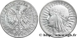POLAND 10 Zlotych reine Jadwiga 1932 Varsovie XF 