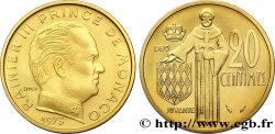MONACO 20 Centimes Rainier III 1975 Paris FDC 