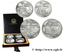CANADA Coffret Proof 4 Monnaies Jeux Olympiques Montréal 1976 série I 1973 
