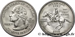 ÉTATS-UNIS D&nbsp;AMÉRIQUE 1/4 Dollar Proof Delaware : Caesar Rodney à cheval 1999 San Francisco - S