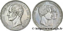 BELGIQUE 5 Francs mariage du Duc et de la Duchesse de Brabant 1853 
