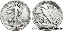 UNITED STATES OF AMERICA 1/2 Dollar Walking Liberty 1940 Philadelphie VF 