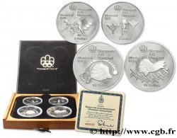 CANADA Coffret 4 Monnaies Proof Jeux Olympiques Montréal 1976 série IV 1975 