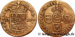 BELGIO - NAMUR 1 Liard Duché de Namur frappe au nom de Philippe V d’Espagne 1710 Namur