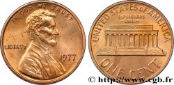 ÉTATS-UNIS D&nbsp;AMÉRIQUE 1 Cent Lincoln / mémorial 1977 Philadelphie