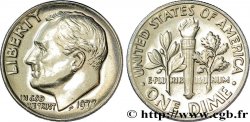 ÉTATS-UNIS D&nbsp;AMÉRIQUE 1 Dime (10 Cents) Roosevelt 1977 Philadelphie
