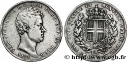 ITALIE - ROYAUME DE SARDAIGNE 5 Lire Charles Albert 1835 Turin
