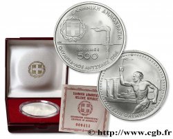 GREECE 500 Drachmes Jeux Olympiques de 1984 / porteur de la torche 1984  MS 