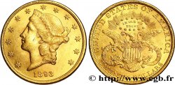 ÉTATS-UNIS D&nbsp;AMÉRIQUE 20 Dollars &nbsp;Liberty&nbsp; 1893 Philadelphie