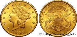 VEREINIGTE STAATEN VON AMERIKA 20 Dollars &nbsp;Liberty&nbsp; 1898 Philadelphie fVZ 