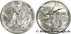 ÉTATS DE L AFRIQUE CENTRALE Essai de 500 Francs femme / antilope lettre ‘A’ Tchad 1976 Paris