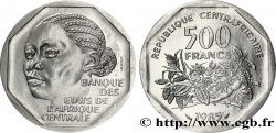 CENTRAFRIQUE Essai de 500 Francs femme africaine 1985 Paris